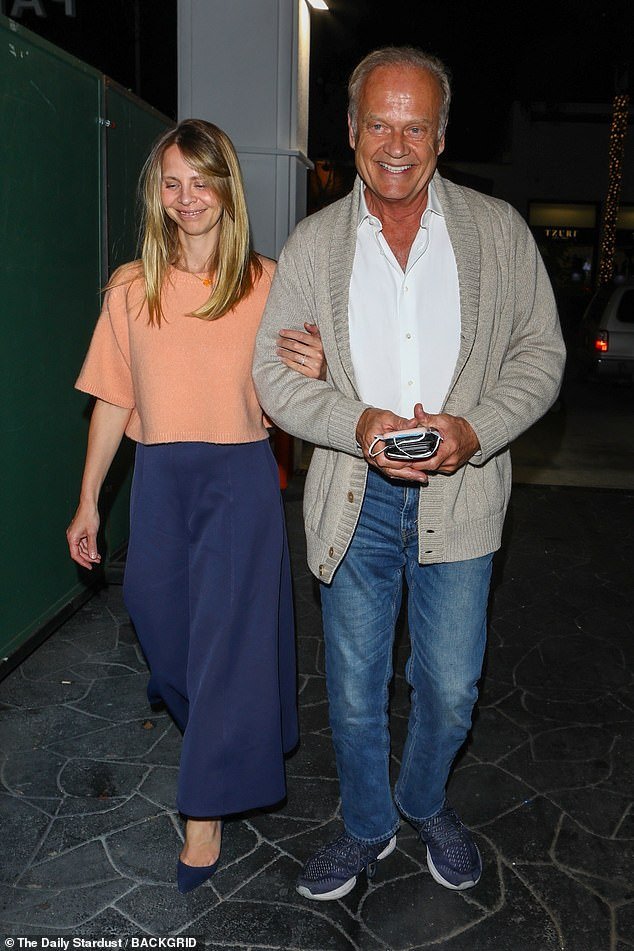 Kelsey Grammer Steps Out With Wife Kayte Walsh After Frasier